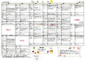 9月給食庫献立