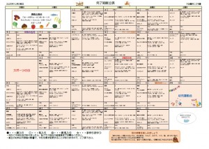 離乳食献立　２